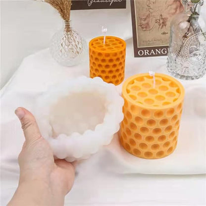 Navani Cylinder Candle Molds,Candle Molds Cylinder Light Resin Mold for Making Candles, Soaps, Flower Specimen, Insect Specimen, DIY Clay Molds