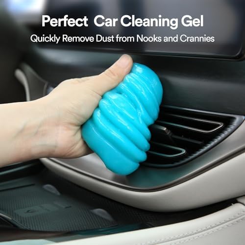 PULIDIKI Car Cleaning Gel for Car Detailing Kits Car Putty Blue Pink 2Pack - Image 2