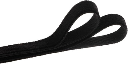 Vintage Black Velvet Ribbon, 3/8 Inch X 25Yd
