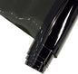 HYANG Solid Colors Transparent PVC Super Clear Holographic Vinyl 1 Roll 12" x 47" (30cm x 120cm) for DIY Bows Earrings Bags DIY Crafts Making (Black)
