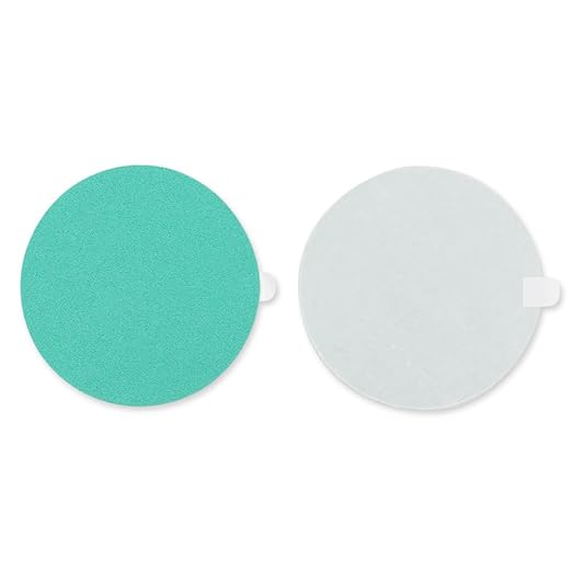BHA 5” Green Film PSA Self Adhesive Sanding Discs - 50 Pack - Wet/Dry, Sticky Back, Premium Aluminum Oxide for Long-Lasting, Low-Dust & Load Resistant Sanding and Surface Finishing - 60 Grits