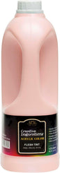 Creative Inspirations Acrylic Paint - Flesh Tint - 1.8 Liter - Smooth & Creamy Consistency, Vibrant Pigmentation, Great Coverage for Artists - Clean Up with Soap & Water