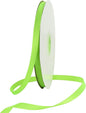 TONIFUL 3/8 Inch x 100yds Fluorescent Apple Green Satin Ribbon Thin Solid Fabric Ribbons Roll for Gift Wrapping Floral Hair Balloons Craft Sewing Party Wedding Decoration Valentine's Day Halloween