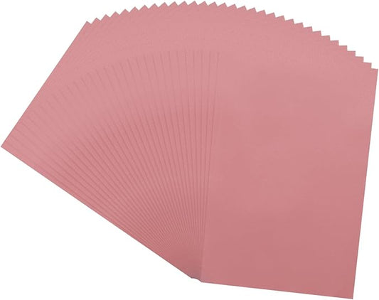 MECCANIXITY 100 Sheet Colored Vellum Paper 4" x 6", 100gsm Translucent Printable Vellum Sheets for Printing Wedding Invitations Inkjet Laser Printer, Pink
