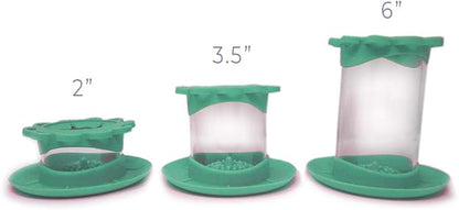 Paint Puck Ultimate Rinse Cup Paint Brush Cleaner (Green, Mug) – Non-Spill Paint Water Cup & Brush Cleaner with Brush Holder, Squeegee Lips & Drip Tray for Acrylic, Watercolor & Art Supplies