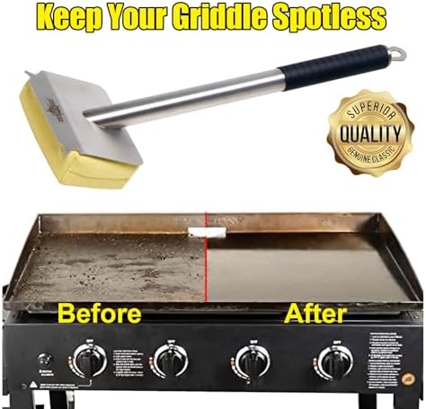 XUDAKAIXIN Grill Brush Bristle Free, BBQ Replaceable Scraper Cleaning Head - Image 7