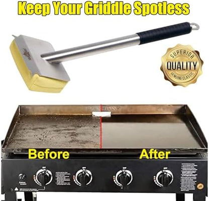 XUDAKAIXIN Grill Brush Bristle Free, BBQ Replaceable Scraper Cleaning Head - Image 7