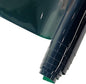 HYANG Blackish Green Solid Colors Transparent PVC Super Clear Holographic Vinyl 1 Roll 12" x 47" (30cm x 120cm) for DIY Bows Earrings Bags DIY Crafts Making