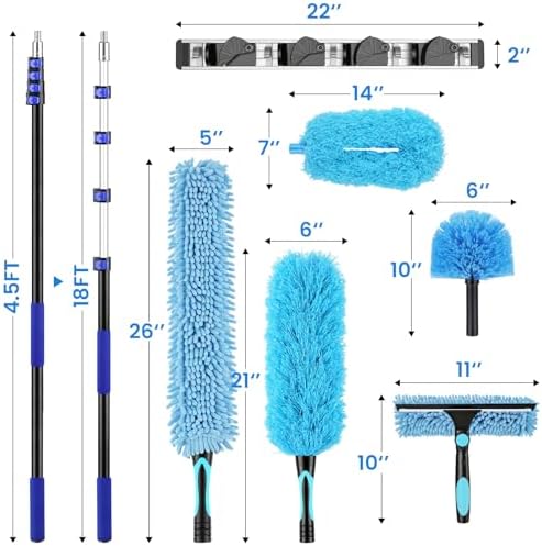 25ft High Reach Extendable Duster Kit - Image 4
