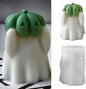 Ghost Holding Pumpkin Resin Mold, Halloween Candle Making Molds Fun Kit Cute Ghost and Pumpkin Epoxy Resin Molds Silicone DIY Craft