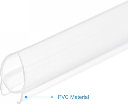 MECCANIXITY PVC Poster Hanger Rail Poster Strip Bar 70cm/28inch Clear with Clips for Poster, Map, 4 Set