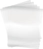 50 sheets 4 Mil Basics Heat Resistant Acetate Blank Stencil Sheet for Card Making Journaling Planner Scrapbook Paper Transparent PET Acetate Mylar Craft Template Material