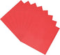 MECCANIXITY 50 Pack Toner Reactive Foil ,Deco Foil Transfer Sheets 8.5"x11" A4 Hot Foil Paper for Laser Printer Scrapbooking Heat Transfer DIY Craft,Red