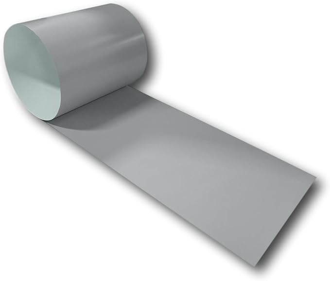 Eagle 1: 24 Gauge KYNAR 500 Sheet Metal Flashing Rolls-10 FT Long-Heavy Duty Pre-Finished Rolls-Commercial Grade-Roofing Flashing, Fascia Cover, Coping Cap-Multiple Sizes (18" x 10, Cityscape)