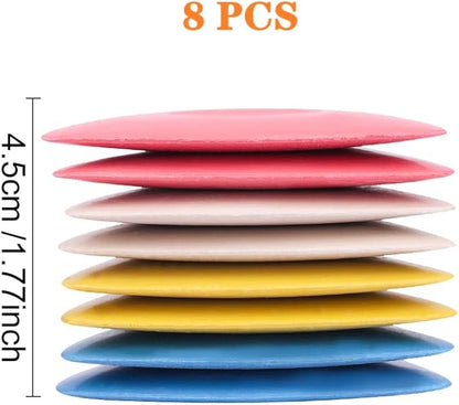 CampTek 8 PCS Triangle Sewing Tailors Chalk, Fabric Marker for Dressmaking, Sewing Supplies Accessories- Tailor's Chalk for Precision Marking on Fabric, Assorted Colors