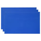 PATIKIL 6x10 Inch Anodized Aluminum Sheet Metal, 3Pcs Laser Plates Engraving Blanks 0.5MM Thin Rectangle for Crafting DIY House Laser Engraving, Blue