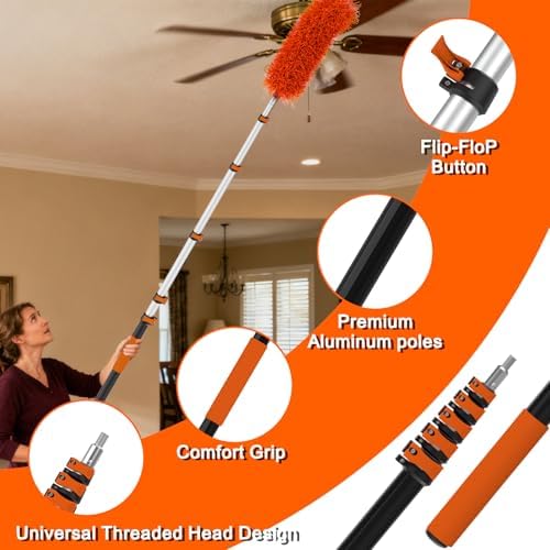 30FT Reach Duster Kit, Window Cleaning - Image 4