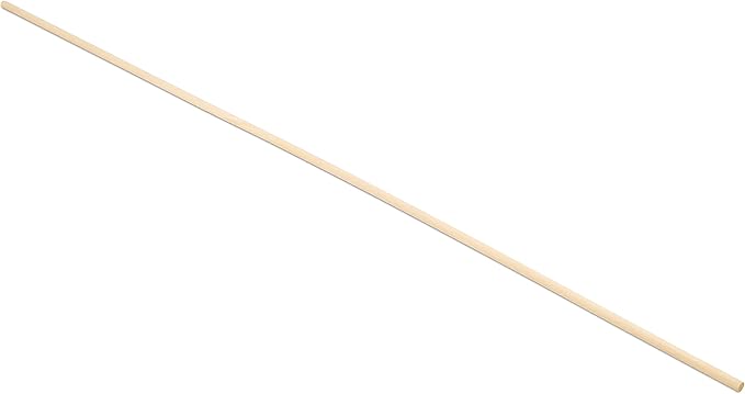 Dowel Rods Wood Sticks Wooden Dowel Rods - 5/16 x 36 Inch Unfinished Hardwood Sticks - for Crafts and DIYers - 25 Pieces by Woodpeckers