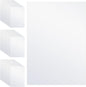 Outus 24 Sheets Holographic Sticker Paper Holographic Laminate Sheets Transparent Overlay Lamination Sticker Self Adhesive Vinyl Film A4 Size, 8.25 x 11.7 Inches (Transparent Patternless)