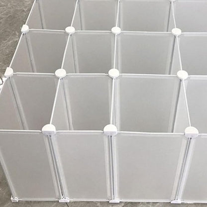 ARTIBETTER 50pcs Modular Cube Connectors Durable Storage Connectors for Wire Shelves Closet Organizers Easy Assembly Versatile Connection for Shoe Cubes Modular Storage