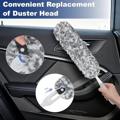 17.3" Handheld Microfiber Car Duster - Image 4