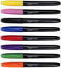 Amazon Basics Vibrant Fabric Markers, Assorted Colors, 8-Pack