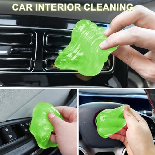 Car Cleaning Gels, Super Clean Clean Putty Dust Cleaner Kit, Auto Detailing - Image 3