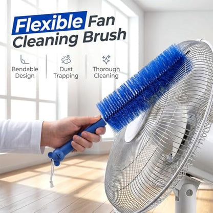 Ultimate Dusting Tool, Fan Cleaning Brush, Bendable Microfiber Head, Flexible - Image 2