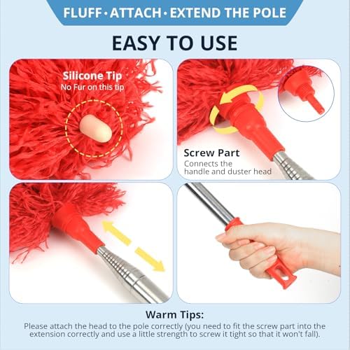 ZZ LAZYCOTTAGE Microfiber Duster - Image 3