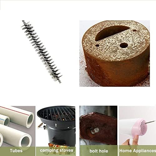 Utoolmart Steel Wire Cleaning Brush, Spiral Power Tube Brush, 0.2-inch Diameter - Image 6