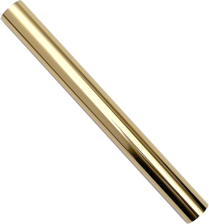 Coolprints Foil for Laminator and Laser Printer, Foil for Toner, Basic Colors, Roll of 12.6 Inches x 32.8 Feet (Gold)