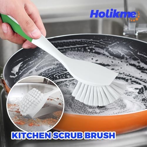 Holikme 6 Pack Dish Brush Set - Image 2
