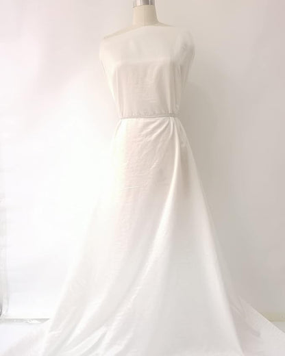 100cm*140cm White Natural Silk Satin Fabric 12 Momme Soft Silk Cotton Fabric Lining Material for Sewing