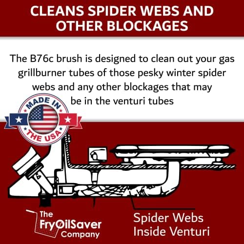 Gas Grill Tube Cleaner with Spring Stem - Image 3