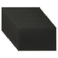 PATIKIL 2.1x3.3 Inch Anodized Aluminum Sheet Metal, 15Pcs Laser Plates Engraving Blanks 0.5MM Thin Rectangle for Crafting DIY House Laser Engraving, Black