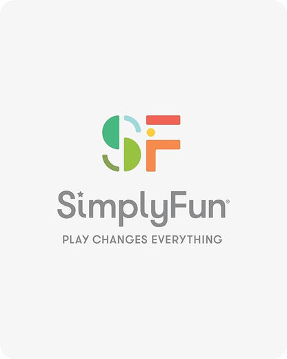 SimplyFun Math Room - Educational Game - Quick Thinking & Fun Games for Kids Ages 5 & Up - Fast Solving Addition & Subtraction Game - 2 to 4 Players
