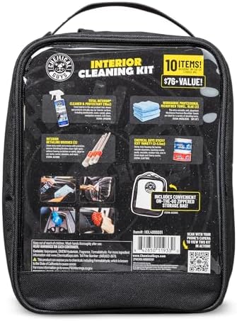 Chemical Guys, 10-Piece Interior Cleaning Kit, Gel & Bag - Image 3