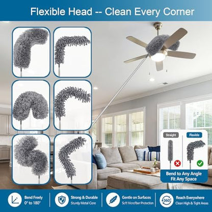 Microfiber Feather Duster, Duster - Image 4