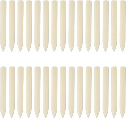 UCEC 30 Pack Bone Folder Tool, Plastic Bone Folder Crafts Scoring Folding Creasing Paper Crafting Scrapbooking Tool for Card Making, Paper Folding Tools for DIY Crafting Leathercrafts Bookbinding