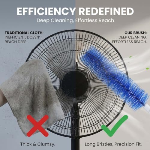 Fan Cleaning Brush, Bendable Microfiber Duster - Image 5