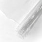 HYANG Transparent PVC Super Clear Holographic Vinyl Sheets 1 Roll 11.8''x47'' (30cmx120cm) for DIY Bows Earrings Bags DIY Crafts Making (HY-101)