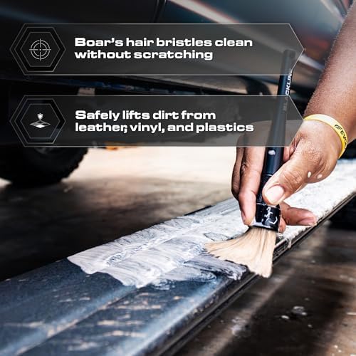 Blackline Car Detailing Brush Set, 2 Pack - Image 3