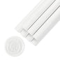 Glue Gun Wax Seal Sticks, 8 Pcs White Sealing Wax Sticks for Wedding Invitation Envelopes, Antique Stamp Seals, Letter Sealer, Scrapbook Supplies, Christmas Cards, Gifts Wrapping