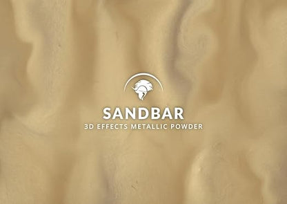 Spartan Epoxies Metallic Pigment Powder for Epoxy - 30 Unique Colors, 4oz for 1 Gallon and 12oz for 3 Gallons of Clear Epoxy, Made in The USA (Sandbar, 4oz (45 Grams))