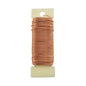 HAHIYO 22Gauge Rose Gold Floral Wire - 38Yards (115Feet) Flexible Paddle Wire for Crafts, Christmas Wreaths, Tree, Flower Arrangement, Bouquet Wrapping, Wedding DIY