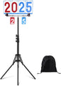 Purple River Manual Flip Scoreboard with Stand and Periods, Score Keeper for Outdoor/Indoor Games or Sports