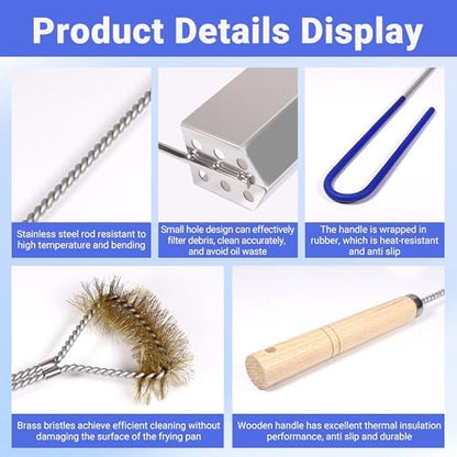 4 PCS Fryer Cleaning Tools - Image 3