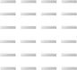 ImpressArt - Premium Metal Stamping Rectangle Blanks for Metal Stamping and Jewelry Making (24 Pack) (1/4" x 1 1/2" Rectangle w/Holes, Aluminum)