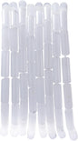 Natural White Agate Cylinder Tube Beads 4x13mm 38cm/str Loose Semi Gemstone Stone Beads for Making Bracelets Necklace Earrings