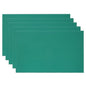 PATIKIL 6x10 Inch Anodized Aluminum Sheet Metal, 5Pcs Laser Plates Engraving Blanks 0.5MM Thin Rectangle for Crafting DIY House Laser Engraving, Green